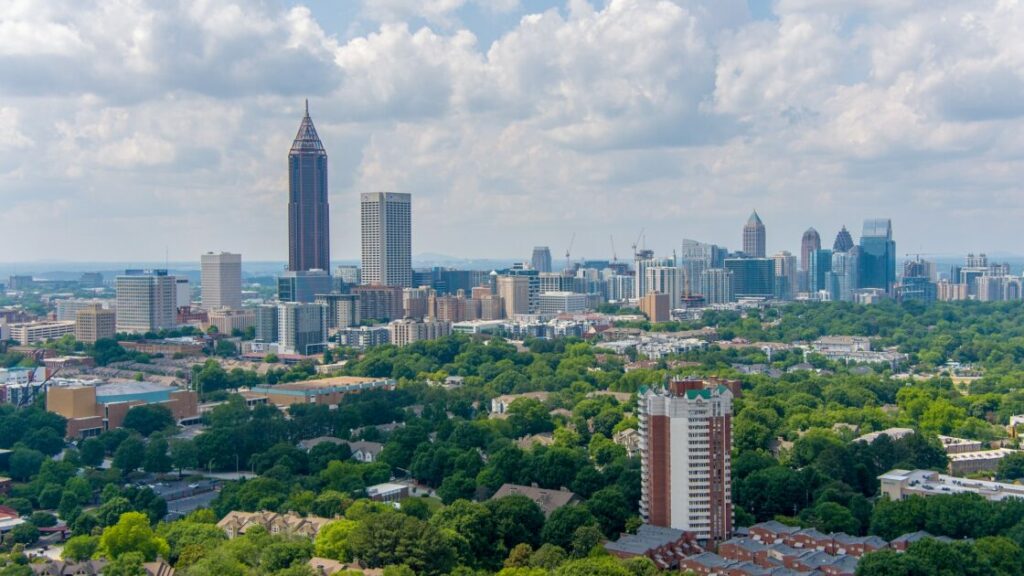 Downtown and Midtown Atlanta, Georgia
